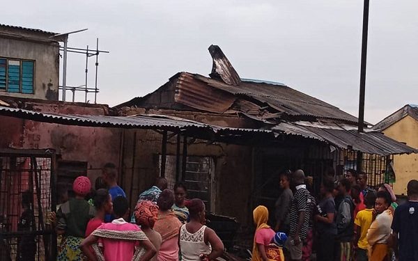 Six shops burnt in Ogudu, Lagos fire
