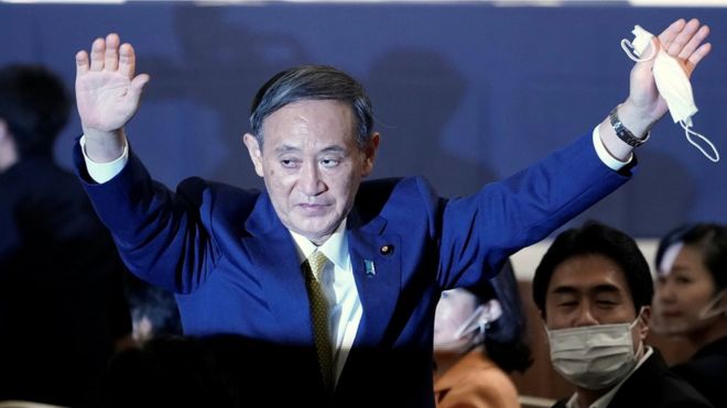 Yoshihide Suga Picked by Japan's Governing Party to Succeed Shinzo Abe