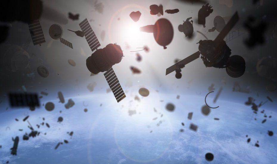 Pieces of Orbiting Space Junk 'Avoid Collision'