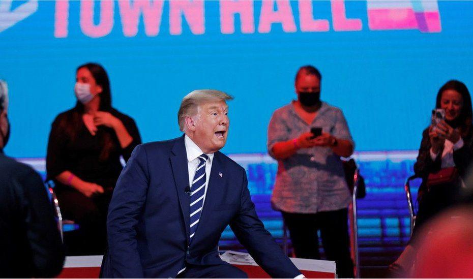 US election: Trump and Biden Deflect Key Questions in TV Grilling
