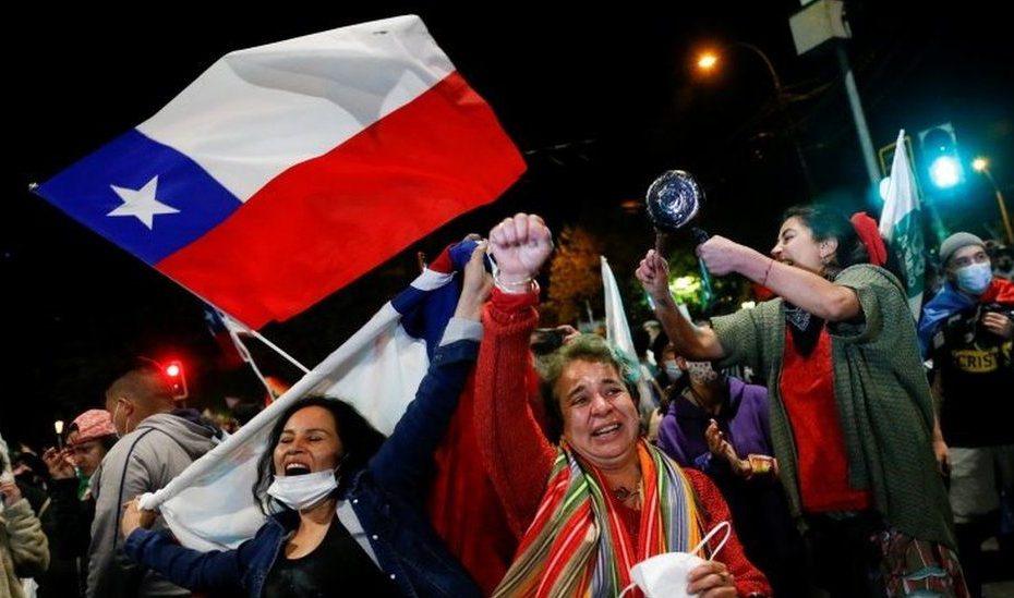 Jubilation as Chile Votes to Rewrite Constitution