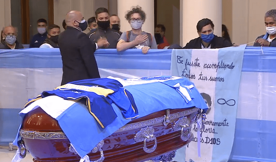 Diego Maradona: Thousands Bid Farewell As Argentina Grieves