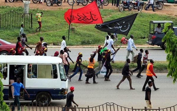 Shi’ite protesters burn French flag in Abuja