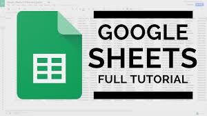Google Sheets: Complete Beginners Guide