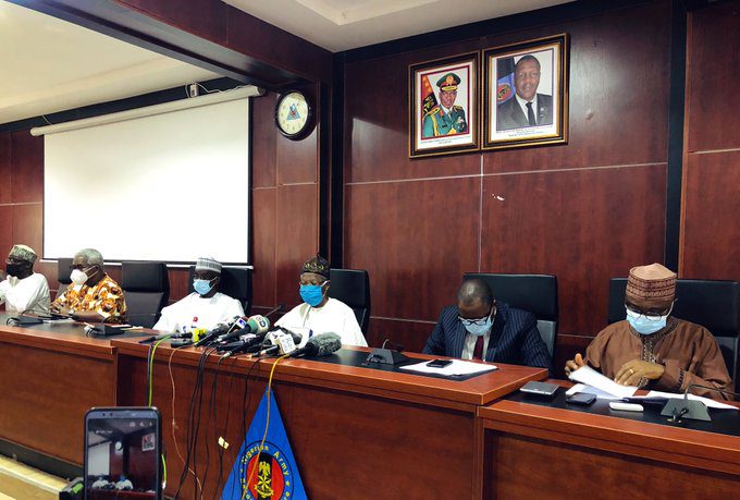 Breaking: Press Conference held to address the #EndSARS protest and its aftermath