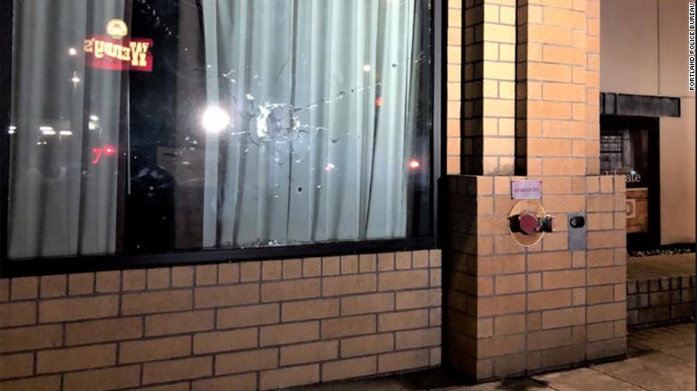 Portland Police Declare a Riot After People Break Windows Of Several Businesses