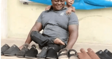 Disability Isn’t Inability – Nigerian Man Goes Viral After Showing Off His Creative Works