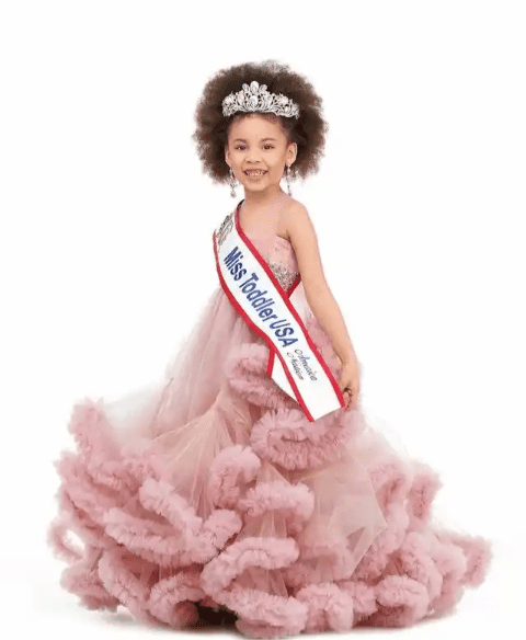 Meet Kleopatra: The Stunning 5-Year-old Mexican-Nigerian Who Won Miss Toddler USA America Nation 2021
