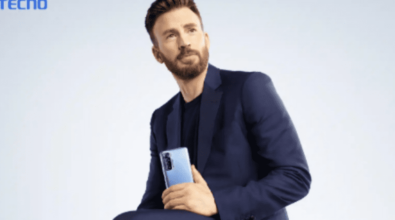 Tecno appoints internationally renowned actor Chris Evans as its global brand ambassador