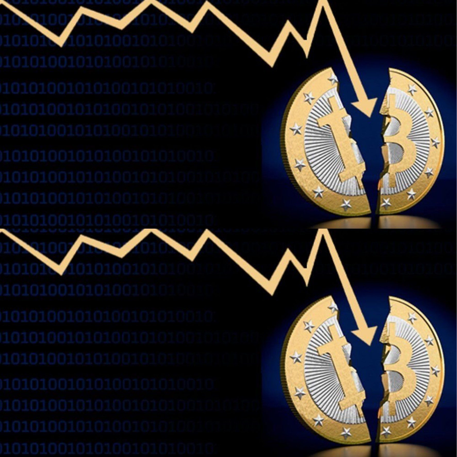 Bitcoin price drops again