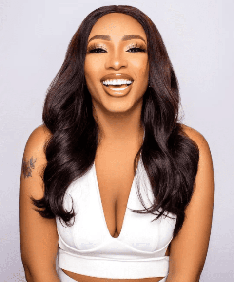 Mercy Eke replies man who drew a tattoo of her face on his body