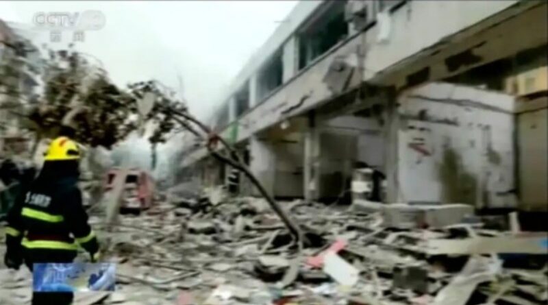 At least 12 dead 39 injured in gas explosion in central China