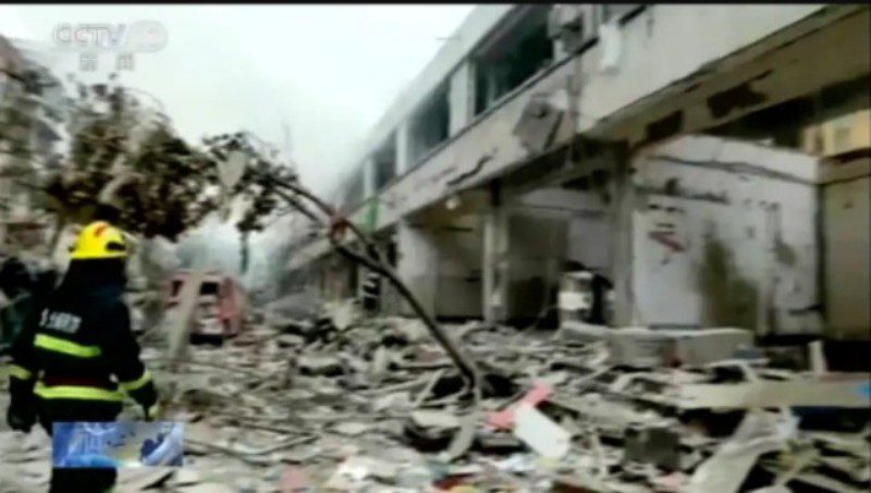 At least 12 dead 39 injured in gas explosion in central China
