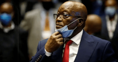 Former South African President, Zuma sentenced to 15 months imprisonment