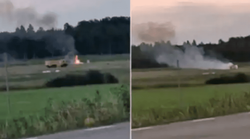 Nine die as airplane crashes after takeoff in Sweden