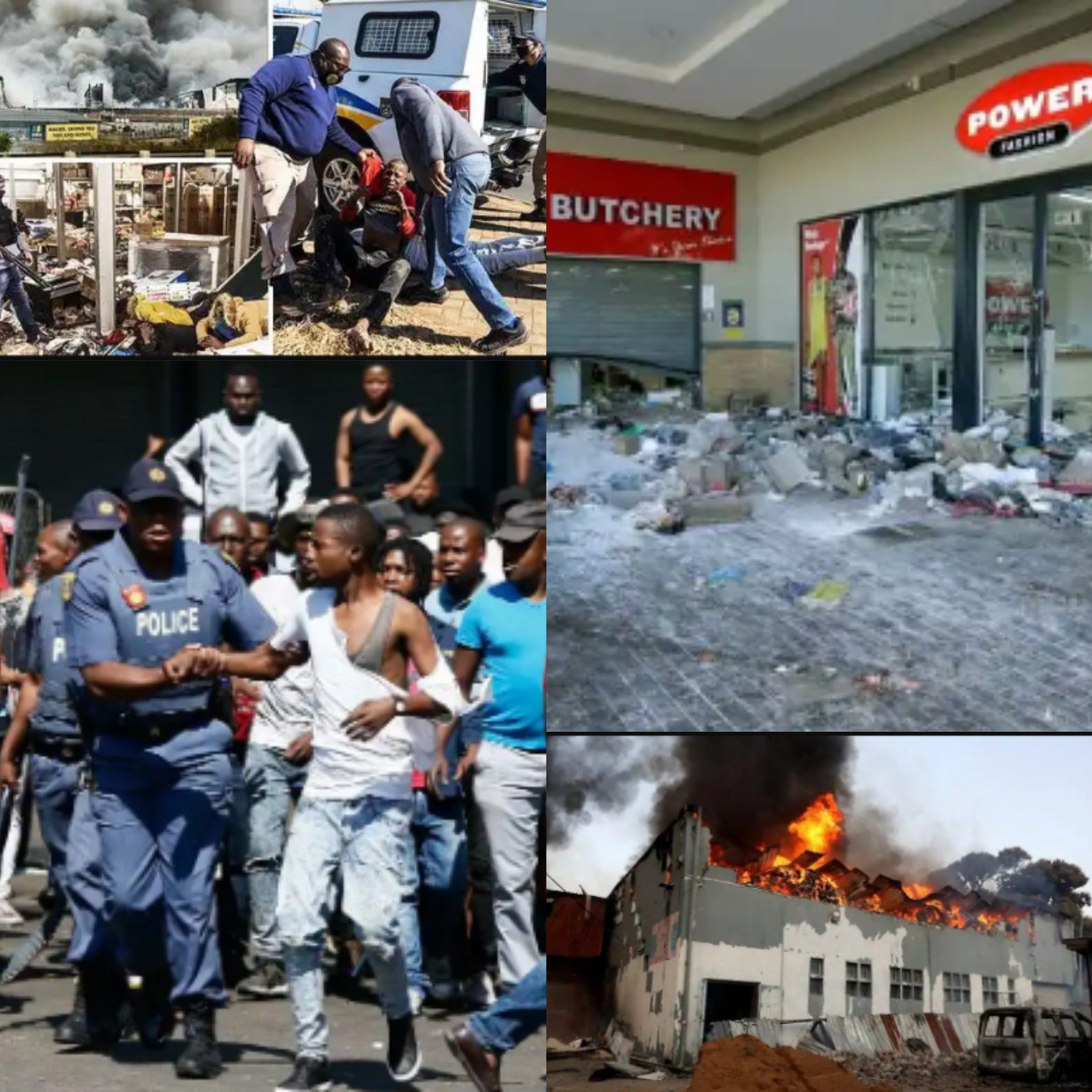 South Africa: Riot and Store looting still continues as death toll rises to 72