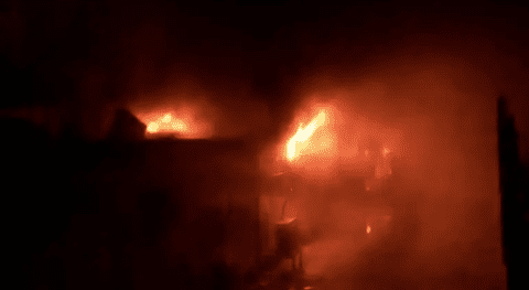 Covid-19: Fire ravages hospital in Iraq, 64 dead