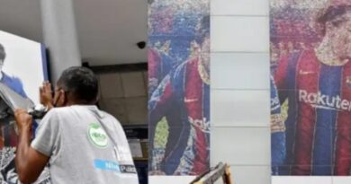 Lionel Messi images removed from Barcelona’s stadium