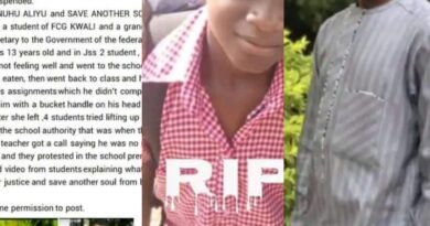 Nigeria: 13yr old student dies after being flogged by class teacher