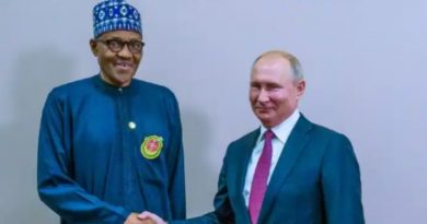 Nigeria, Russia sign military pact to finish Boko Haram