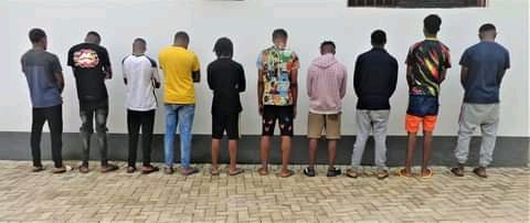 EFCC (photos): 16 internet fraudsters arrested in Nigeria