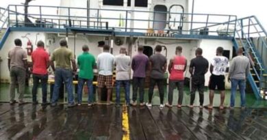 EFCC (photos): 25 suspected oil thieves arrested in Nigeria