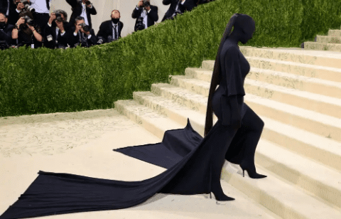 Met Gala 2021: See the creepy outfit Kim Kardashian wore to the event