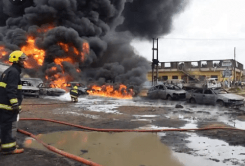 Update: Photos from gas explosion in Lagos, Nigeria