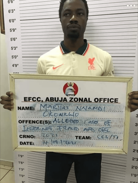 EFCC: three internet fraudsters arrested in Nigeria