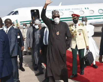 President Buhari returns to Nigeria after 4-day trip to Dubai