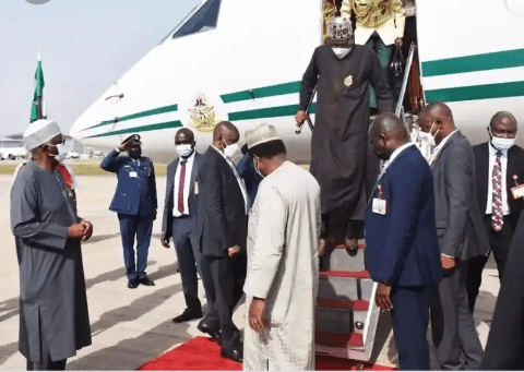 President Buhari returns to Nigeria after 4-day trip to Dubai