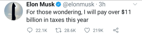 Elon Musk to pay over $11 billion in taxes