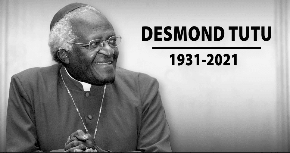 South Africa's Archbishop Desmond Tutu dies at 90