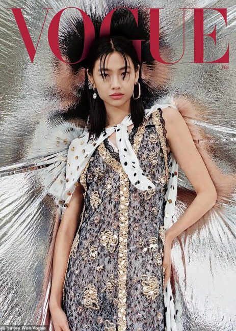 ‘Squid Game’ star Hoyeon Jung makes history as the first South Korean to cover Vogue magazine (photos)