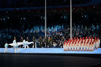 Photos from the opening ceremony of 2022 Beijing Winter Olympics