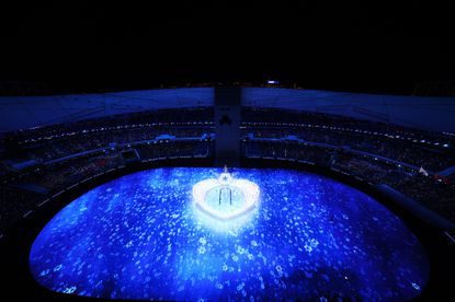 Photos from the opening ceremony of 2022 Beijing Winter Olympics