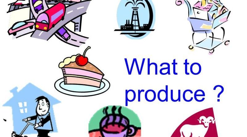 What to Produce, How to Produce and For Whom to Produce