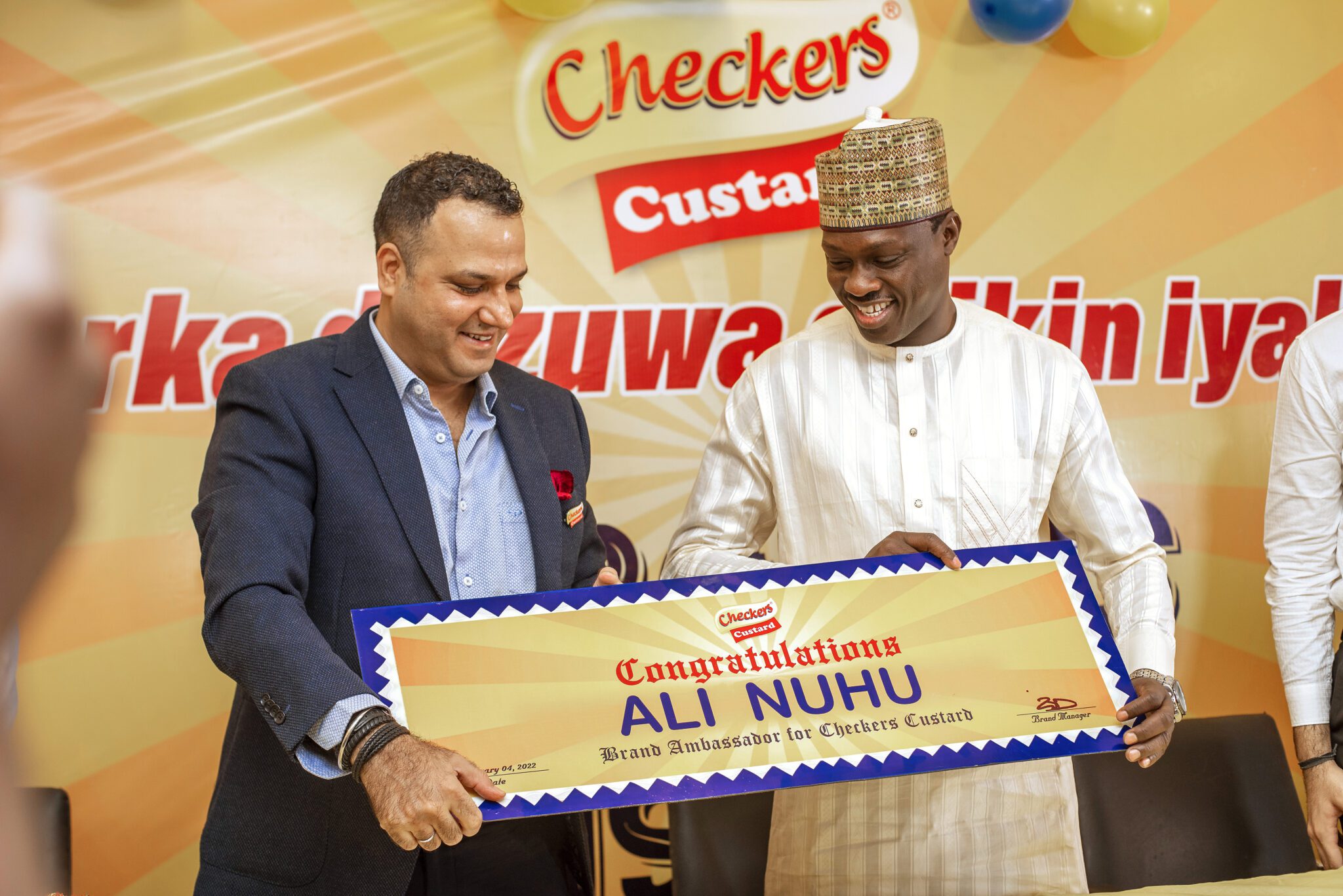 Checkers Custard Raises The Bar As They Unveil Actor Ali Nuhu As Their Latest Brand Ambassador