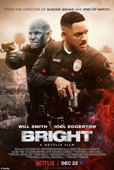 Netflix cancels Will Smith's sequel to 2017 action film 'Bright' 