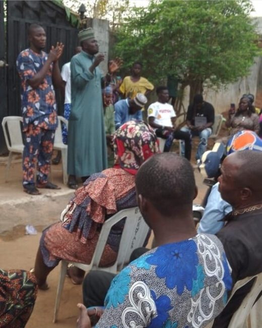 Actor Dejo Tunfulu buried in Lagos (photos)