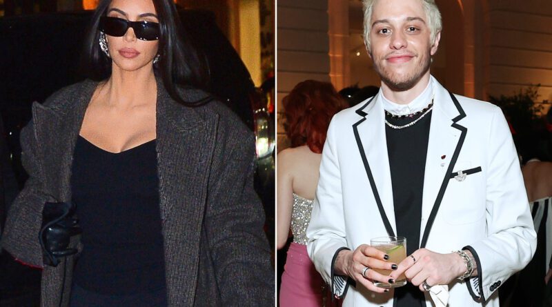 Kim Kardashian says she’s ‘very happy’ and ‘at peace’ with Pete Davidson