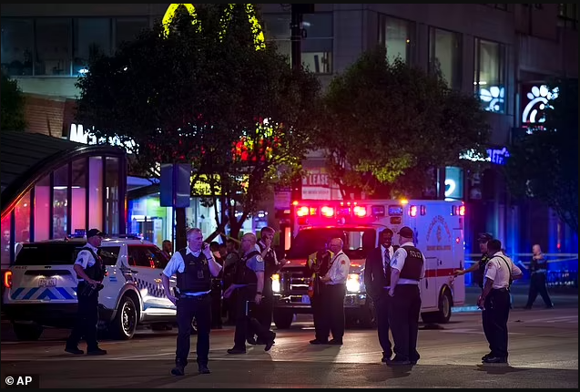 Chicago: Mass shooting outside a McDonald's leaves two people dead, eight injured