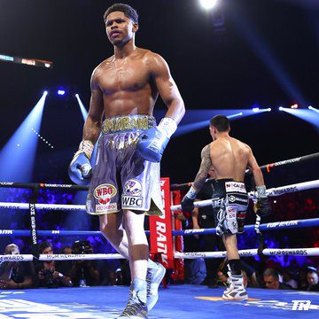 Video: Shakur Stevenson proposes to Young Lyric after defeating Oscar Valdez