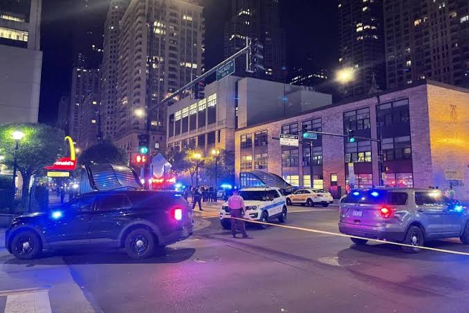 Chicago: Mass shooting outside a McDonald's leaves two people dead, eight injured
