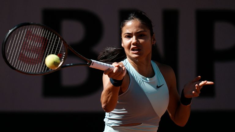 Emma Raducanu knocked out of French Open
