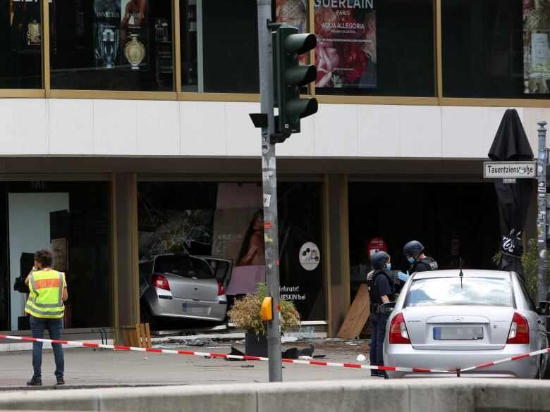 Photos: Teacher crushed to death, 9 injured as man rams into school group in Berlin