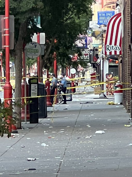 Breaking: Atleast 3 dead, 13 injured as another bloody mass shooting played out in Philadelphia - photos & videos