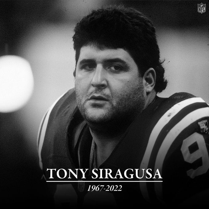 Former 'Colts Defensive' tackle Tony Siragusa dies