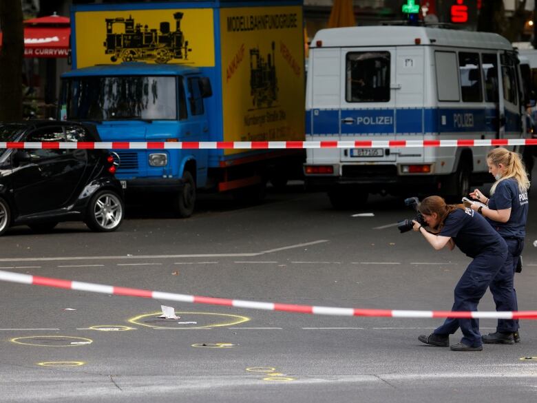 Photos: Teacher crushed to death, 9 injured as man rams into school group in Berlin