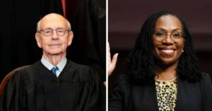 Ketanji Brown Jackson to be sworn in as Supreme Court justice as Stephen Breyer officially retires